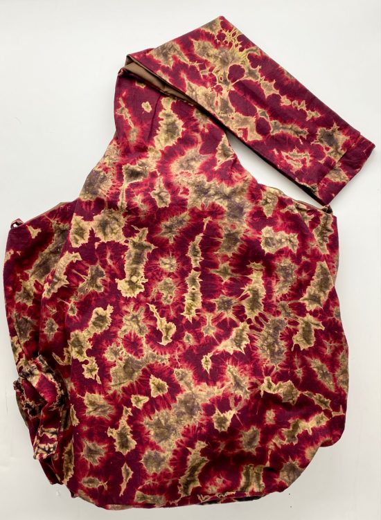 Sling Bag - Burgundy Batik
