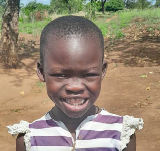 Photo of Aber Resty, Ugandan child who needs a sponsor