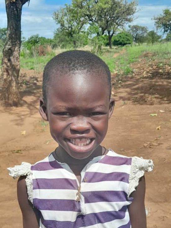 Photo of Aber Resty, Ugandan child who needs a sponsor