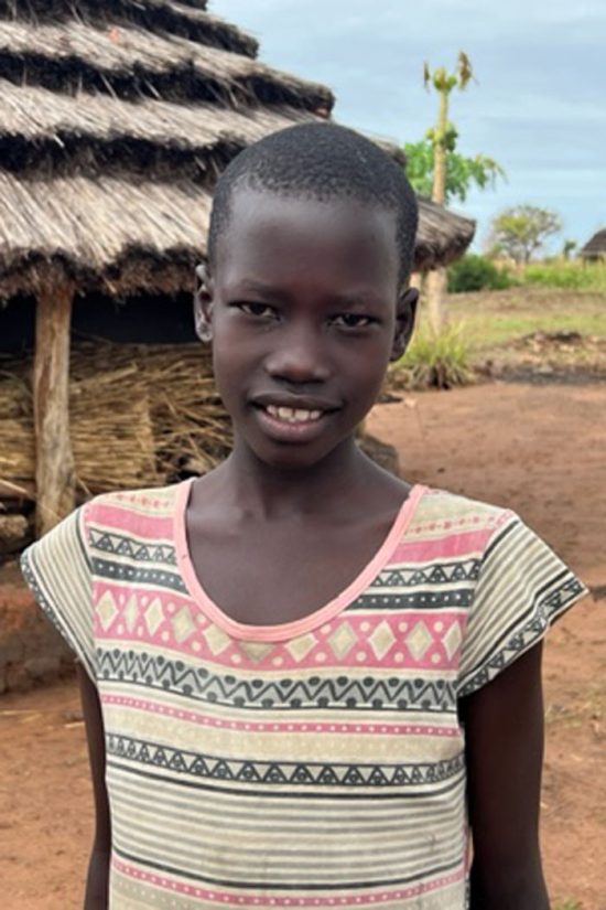 Photo of Ugandan student, Lanyero Prossy, who needs a sponsor for school