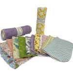 One roll of 12 flannel paper towels each 10" x 12"