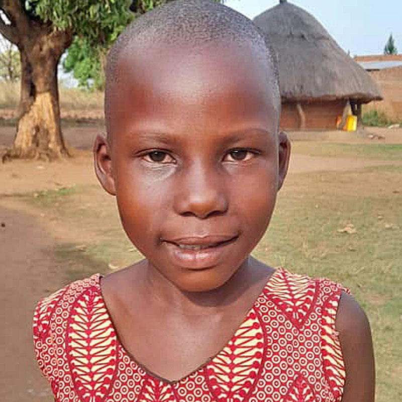 Acaa is a Ugandan girl who needs a sponsor to go to 1st grade